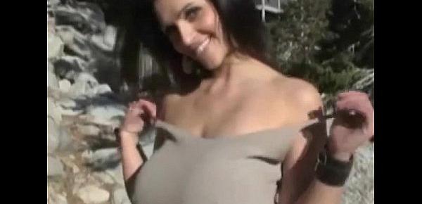  denise milani breathtaking boobs